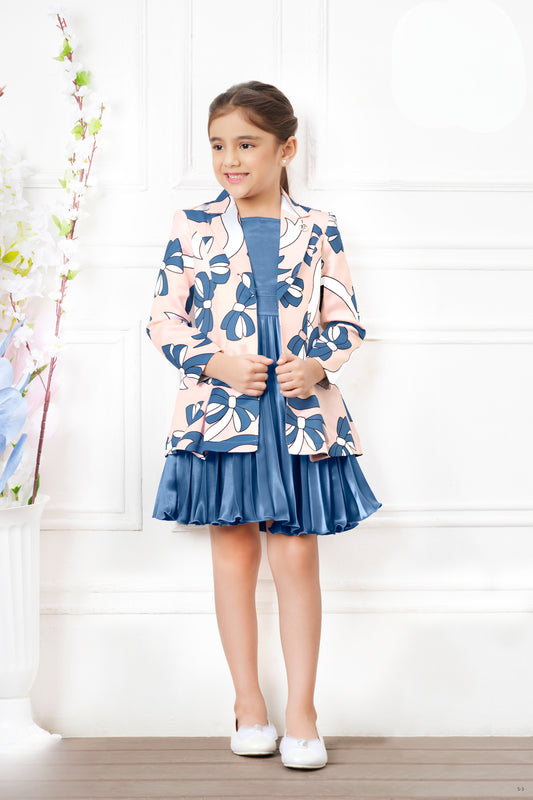 Tiny Baby Blue Colored Dress