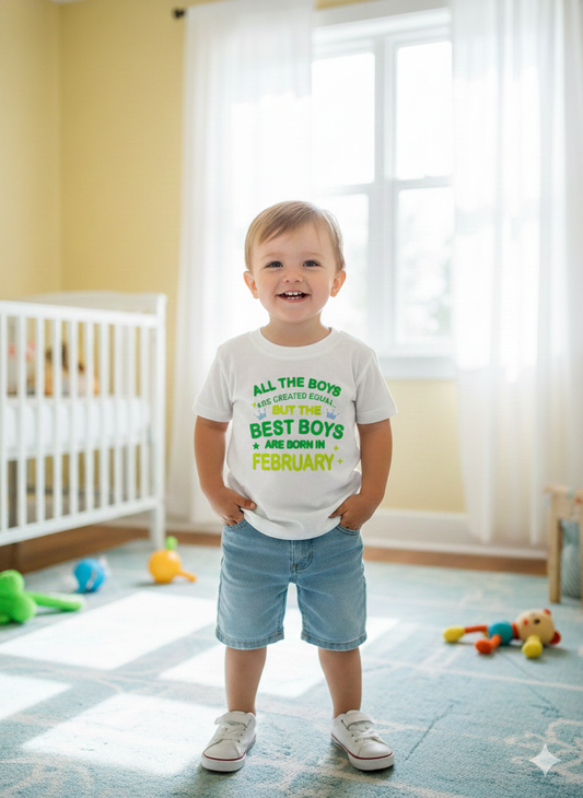 February Birthday Month Tee