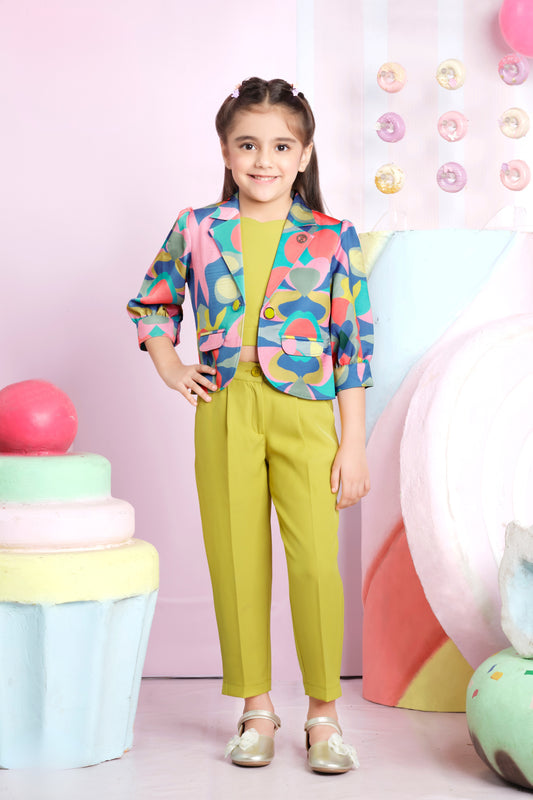 Tiny Baby Yellow Coloured Pant Set