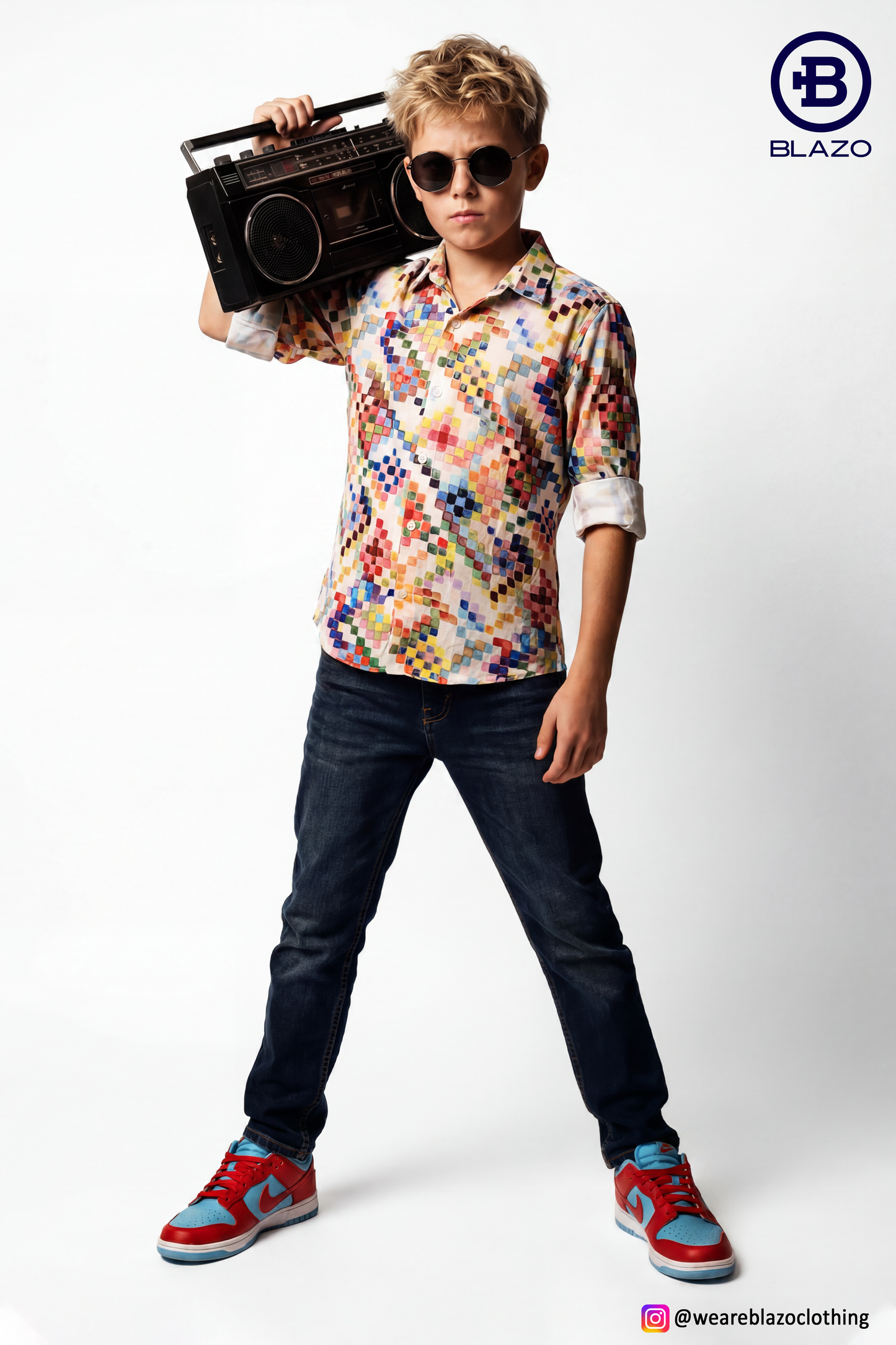 Boys Codry Printed party Shirt
