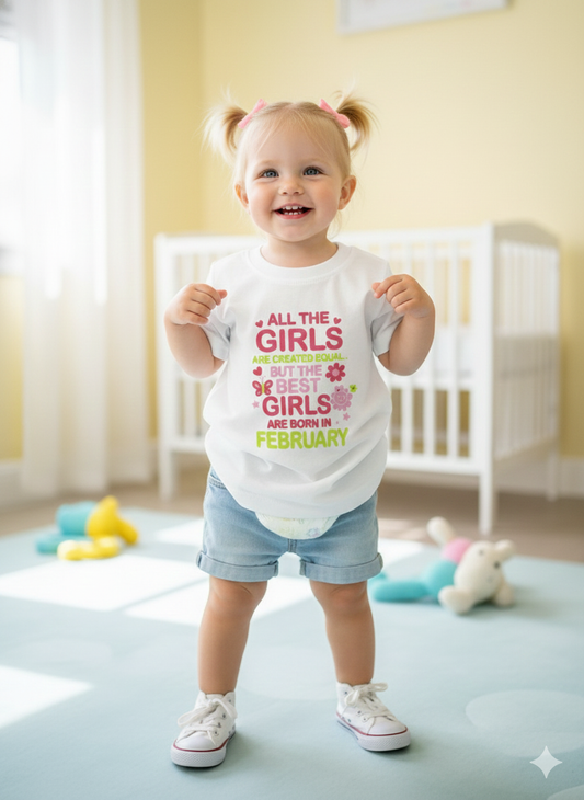 February Birthday Month Tee