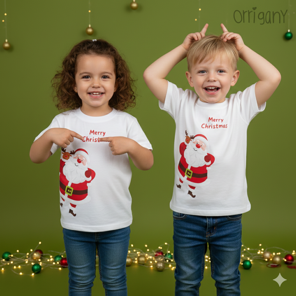 Santaclause White Color Unisex T-Shirt